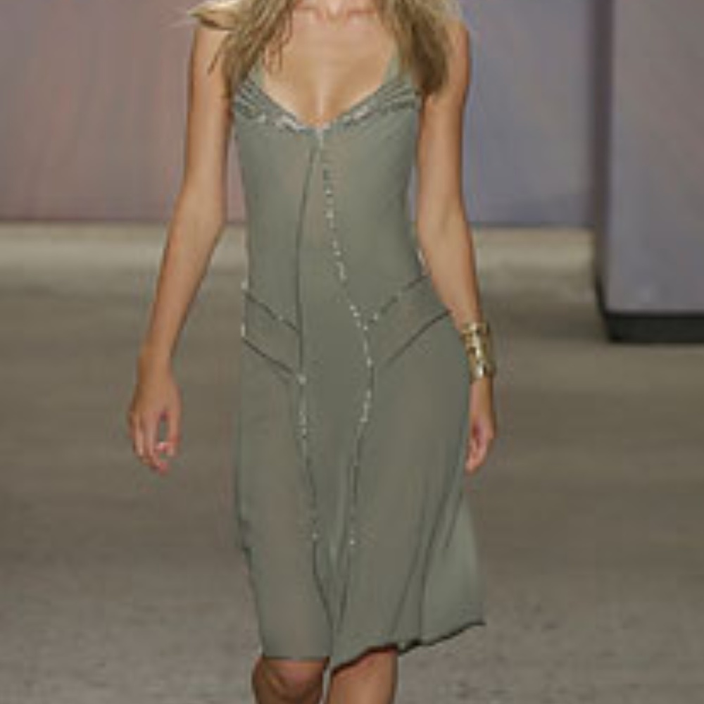 ISO DKNY Green Dress